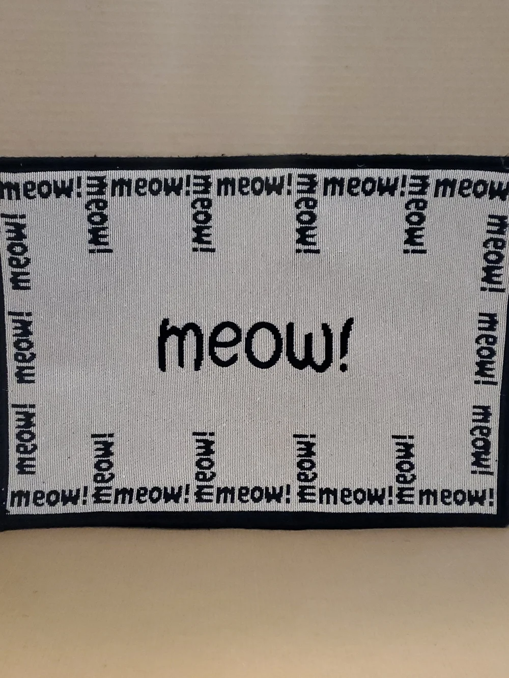 meow! Cat Mat NWOT